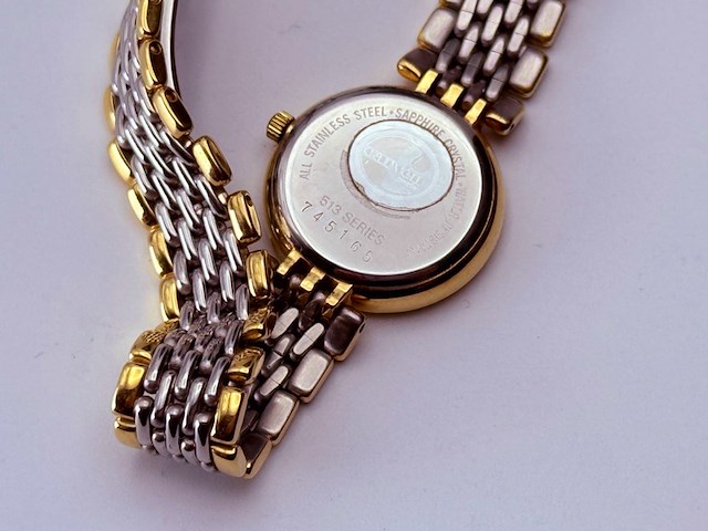 Carven paris 513 series ''two-tone sapphire'' dameshorloge - afbeelding 5 van  5