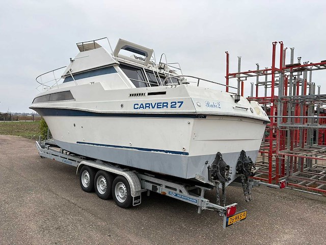 Carver - 1990 - 27 fly bridge - motorjacht - afbeelding 12 van  26