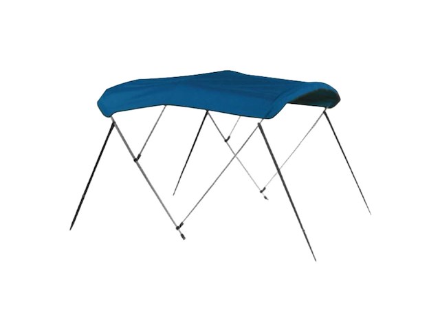 Carver 3 bow 73 to 78 inch pacific blue canvas bimini cover - 403a04 - afbeelding 1 van  5
