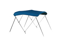 Carver 3 bow 73 to 78 inch pacific blue canvas bimini cover - 403a04 - afbeelding 1 van  5