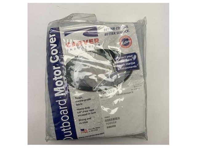 Carver universele buitenboordmotordeksel tot 150 pk - 70005p - afbeelding 3 van  5