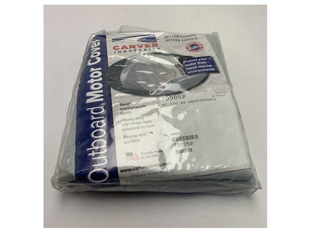 Carver universele buitenboordmotordeksel tot 150 pk - 70005p - afbeelding 4 van  5
