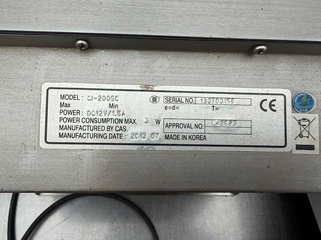 Cas - muur weegschaal - weegschaal - afbeelding 4 van  4