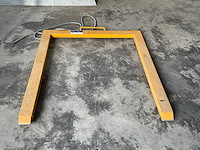 Cas ci-2001b pallet weegschaal tot 1000 kg. - afbeelding 2 van  2