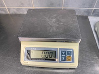 Cas sw-1s / 20kg digitale weegschaal - afbeelding 2 van  3