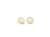 Casa jewelry oorknoppen amalfi maansteen goud