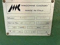 Casadei - 1987 - f 121 - verticale freesmachine - afbeelding 7 van  7