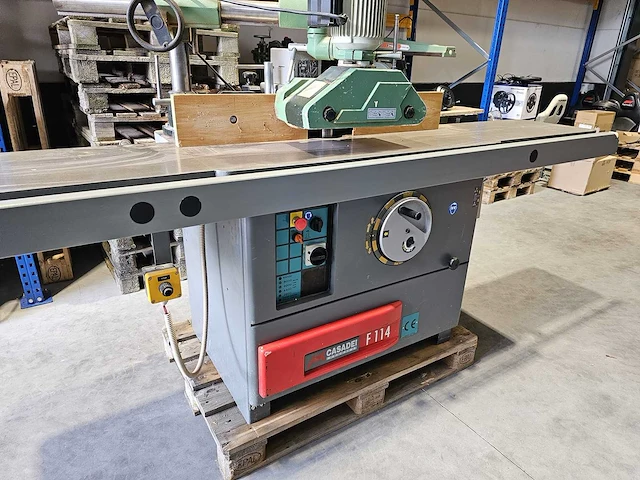 Casadei f114 freesmachine met aanvoerapparaat - afbeelding 8 van  12