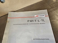 Casadei f121-t-l freesmachine met pennenstreek - afbeelding 9 van  18