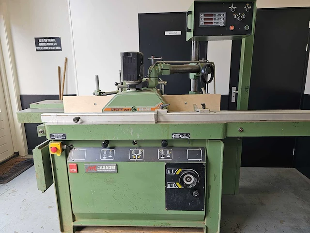 Casadei f121-t-l freesmachine met pennenstreek - afbeelding 11 van  18