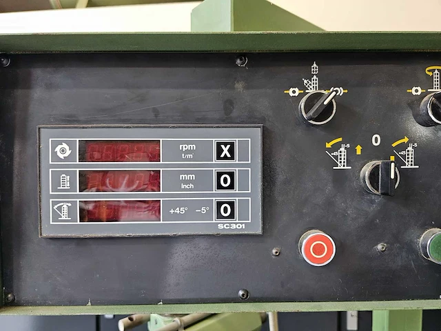 Casadei f121-t-l freesmachine met pennenstreek - afbeelding 17 van  18
