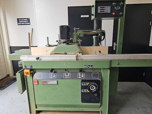 Casadei f121-t-l freesmachine met pennenstreek - afbeelding 1 van  9