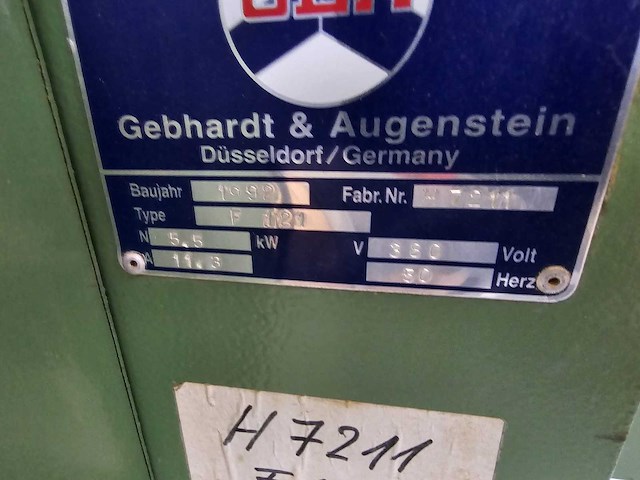 Casadei f121-t-l freesmachine met pennenstreek - afbeelding 5 van  9