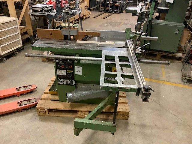 Casadei ts 1100 gecombineerde spilfrees / zaagtafel - afbeelding 2 van  8