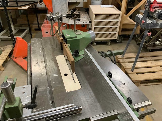 Casadei ts 1100 gecombineerde spilfrees / zaagtafel - afbeelding 4 van  8