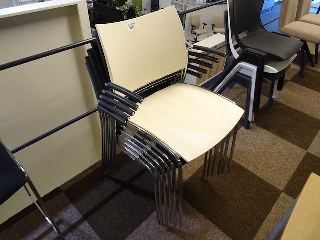 Casala - curvy - conferentiestoel (5x) - afbeelding 1 van  2