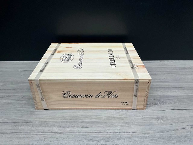 Casanova di neri brunello di montalcino cerretalto 2018 (3x) - afbeelding 3 van  3