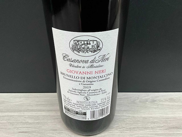 Casanova di neri brunello di montalcino giovanni neri 2019 (c) - afbeelding 3 van  4