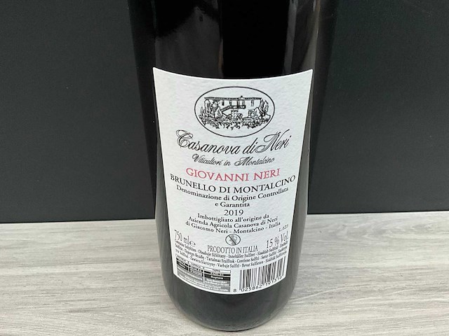Casanova di neri brunello di montalcino giovanni neri 2019 (c) - afbeelding 3 van  4