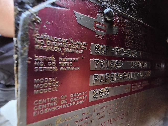 Cascade - 2005 - 60f-rc-503 g - papier rol klem - afbeelding 6 van  8