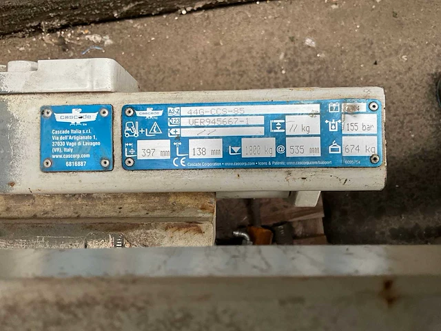 Cascade 44g-ccs-85 balenklem - afbeelding 6 van  6