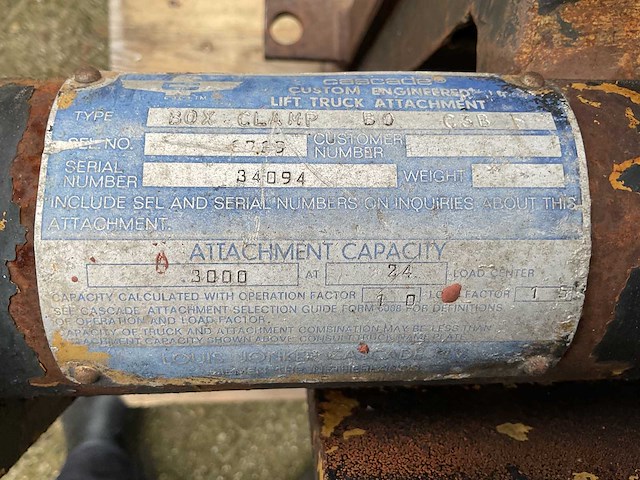 Cascade klembord 3000kg - afbeelding 5 van  5