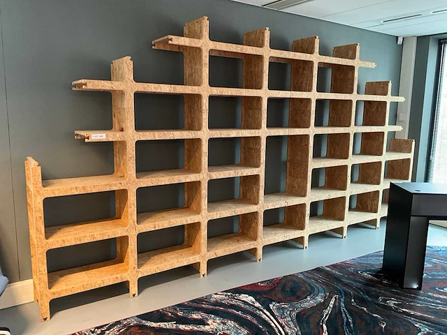 Cascala kwart open vakkenkast/roomdivider - afbeelding 1 van  4