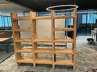 Cascala kwart open vakkenkast/roomdivider - afbeelding 2 van  6