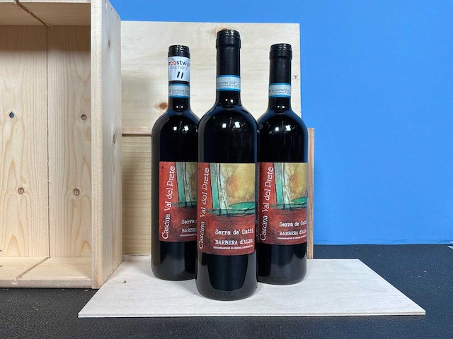 Cascina val del prete barbera rode wijn 2023 (3x) - afbeelding 1 van  3