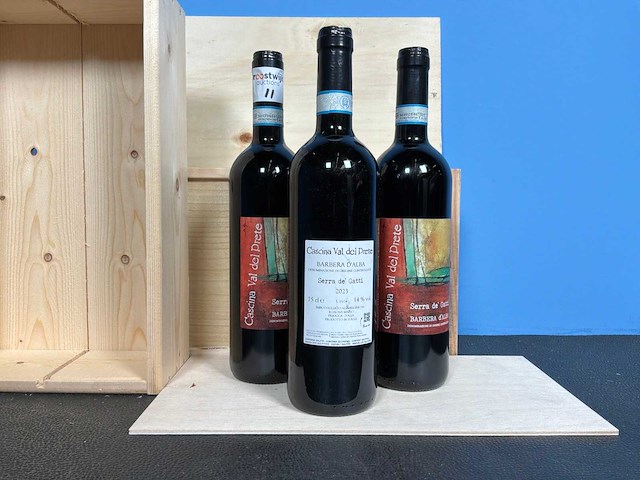 Cascina val del prete barbera rode wijn 2023 (3x) - afbeelding 2 van  3