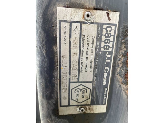Case - 1995 - 580 sk turbo - graaflaadmachine - afbeelding 48 van  49