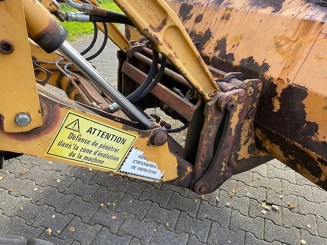 Case - 1995 - 580 sk turbo - graaflaadmachine - afbeelding 17 van  49