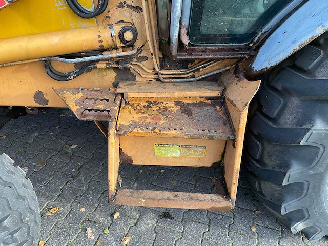 Case - 1995 - 580 sk turbo - graaflaadmachine - afbeelding 23 van  27