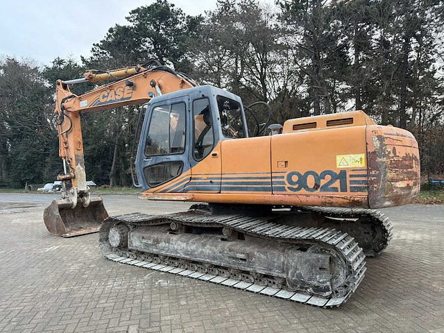 Case - 9021 - 8070 uren - incl. snelwissel en bak - rupsgraafmachine - afbeelding 5 van  12