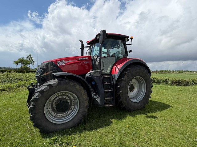 Case - optum 270 cvx - vierwielaangedreven landbouwtractor - afbeelding 1 van  4