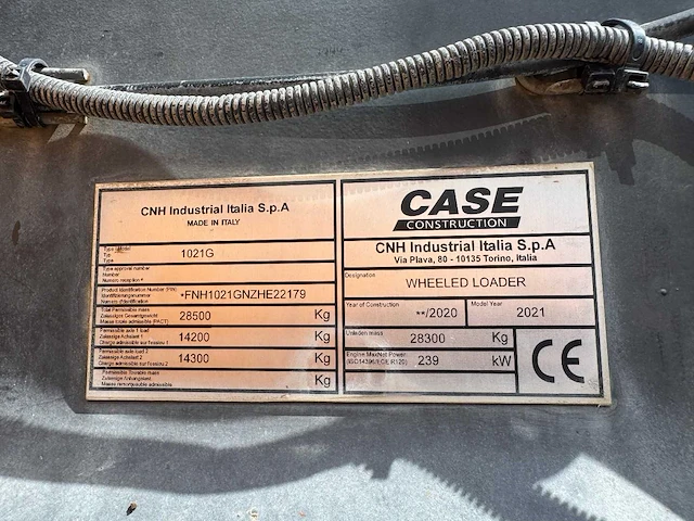 Case 1021g xr shovel | tgv-01-f - afbeelding 13 van  20