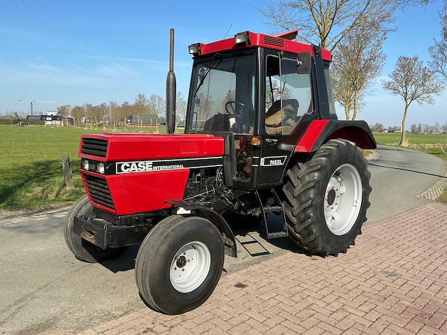 Case 745xl tweewielaangedreven landbouwtractor - afbeelding 1 van  22