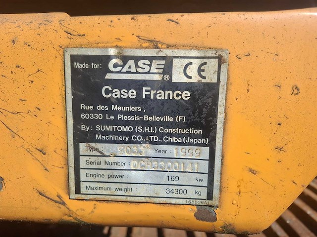 Case 9033 rupsgraafmachine - afbeelding 13 van  26