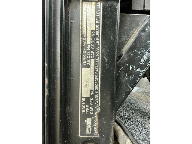 Case ih 856 xl 40 km / lucht vierwielaangedreven landbouwtractor - afbeelding 19 van  36