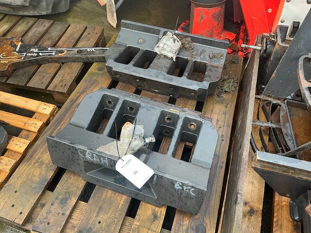 Case ih gewicht (2x) - afbeelding 1 van  5