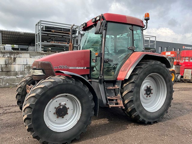 Case ih mx 100c maxxum vierwielaangedreven landbouwtractor - afbeelding 1 van  49