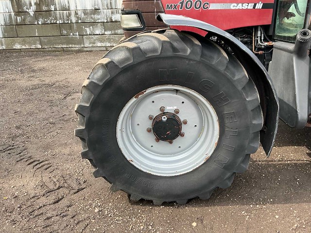 Case ih mx 100c maxxum vierwielaangedreven landbouwtractor - afbeelding 49 van  49