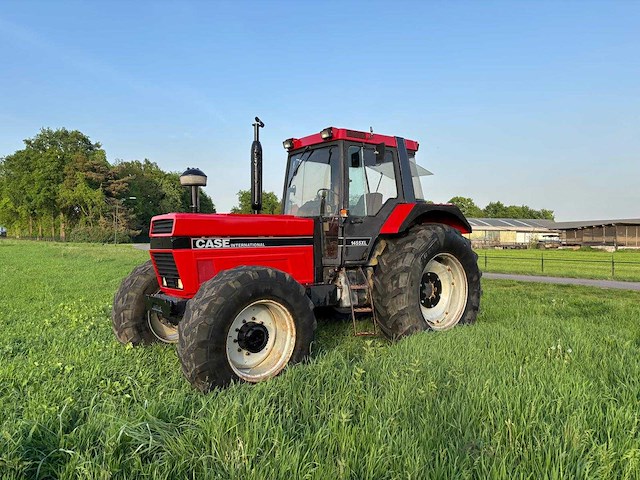 Case international - 1988 - 1455 xl - vierwielaangedreven landbouwtractor - afbeelding 3 van  36