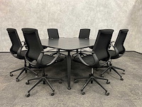 Case01/ alternativ - 8p design conferentieset 180x180 - afbeelding 1 van  24