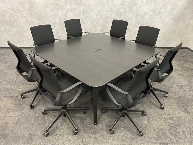Case01/ alternativ - 8p design conferentieset 180x180 - afbeelding 16 van  24