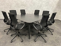 Case01/ alternativ - 8p design conferentieset 180x180 - afbeelding 12 van  24