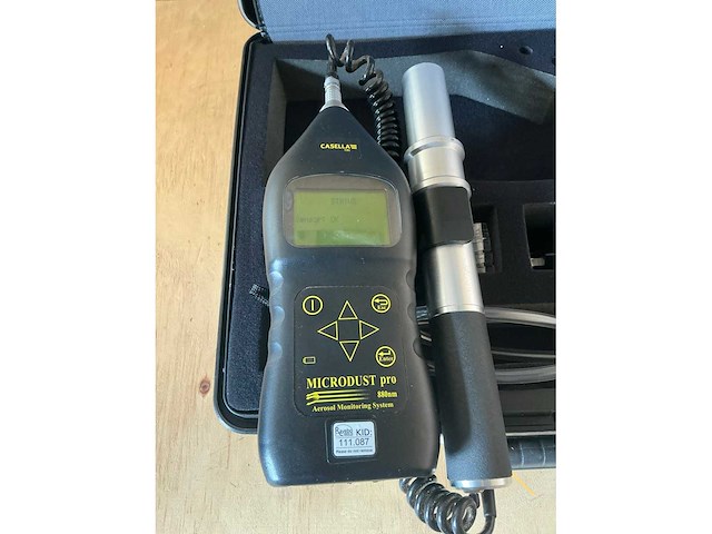 Casella microdust pro digitale fijnstofmeter - afbeelding 4 van  8