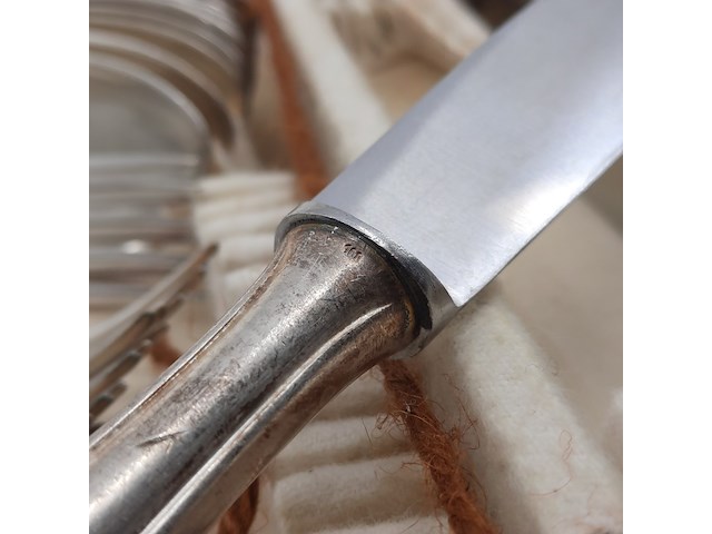 Casette met verzilverd bestek - afbeelding 11 van  11