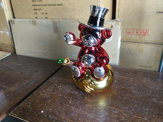 Cash bear sculptuur, lior 24 - afbeelding 1 van  6