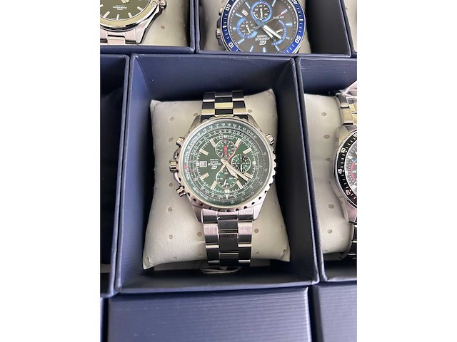 Casio - edifice - 9 x polshorloge - afbeelding 4 van  4